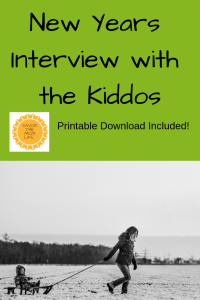 New Years Interview with the Kiddos