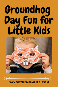 Groundhog Day Fun for Little Kids. Printable activities, poem, book list and more!