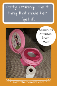 Potty Training- The #1 thing that made her _get it_.