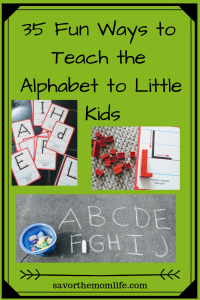 35 Fun Ways to Teach the Alphabet to Little Kids