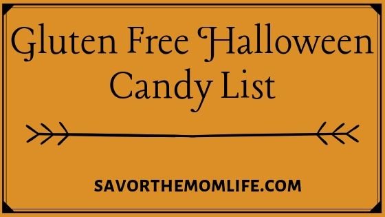 Gluten Free Halloween Candy List