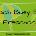 Beach Busy Box for Preschoolers