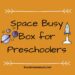 Spacve Busy Box for Preschoolers