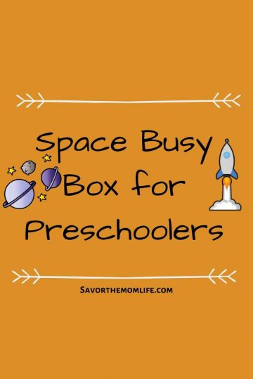Spacve Busy Box for Preschoolers