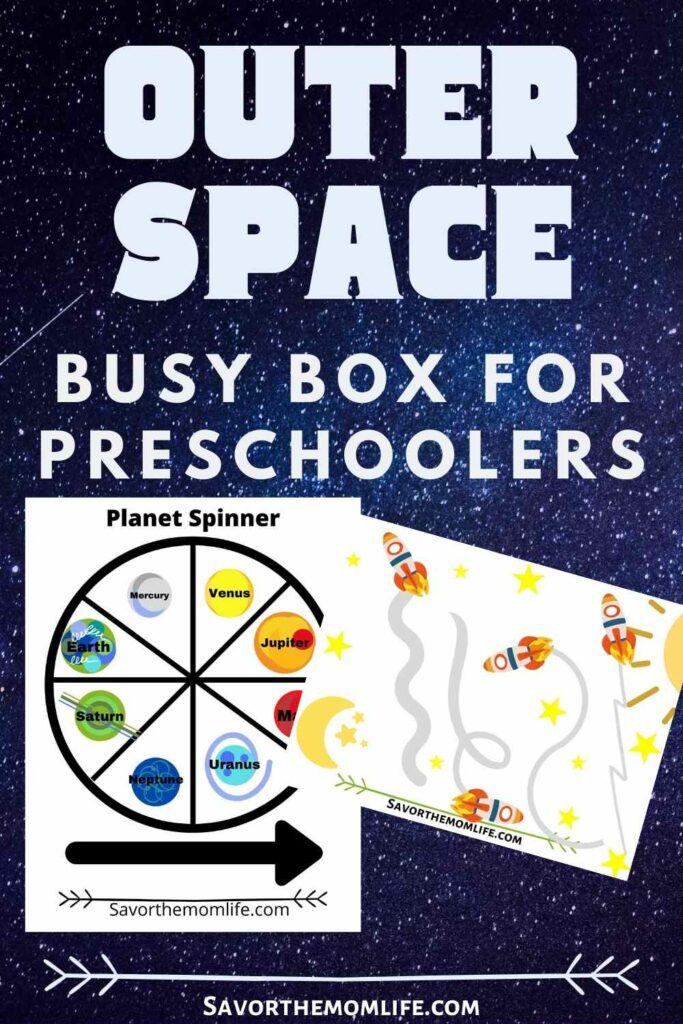 Outer Space Busy box 