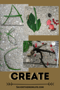 4 Steps to Playing with Nature Collections for Kids. Create.