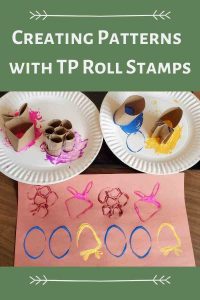 Creating Patterns  with TP Roll Stamps